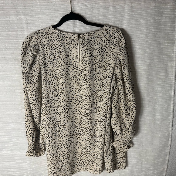 Doe & Rae Animal Print Blouse - Picture 2 of 3